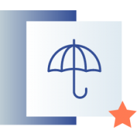 ikona przedstawiająca parasol
